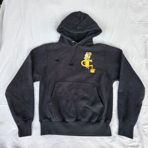 Champion Reverse Weave Honey Nut‎ Cheerios Hoodie Black Mens Small